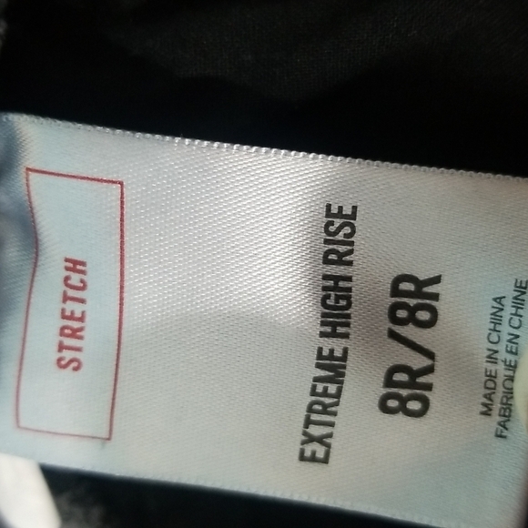Express Size 8 Extreme High Rise Pants - Picture 4 of 5
